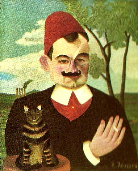 Henri Rousseau portratt av pierre loti